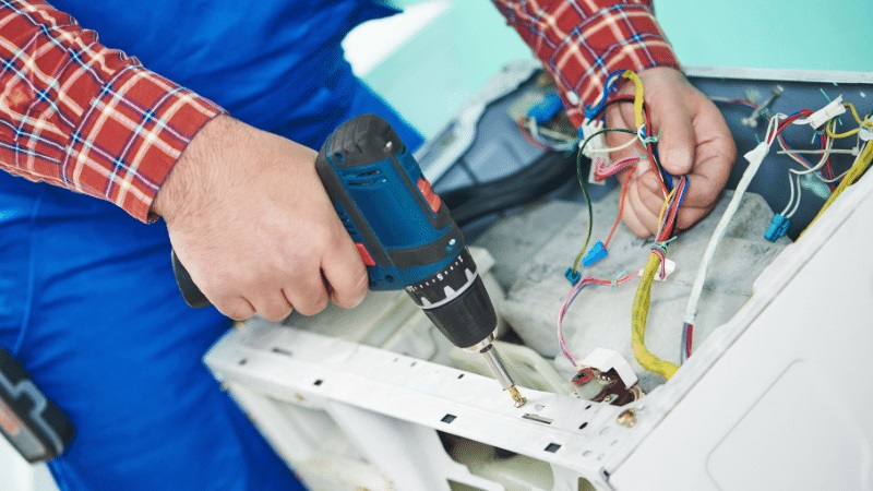 Büyükçekmece Fagor Fagor çamaşır makinesi kart tamiri – Su almama arızası orijinal parça ile giderildi. - Teknik servis örneği